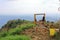 December 27 2022 - Kannur, Kerala, India: People enjoy Palakkayam thattu, panoramic view of Kannur