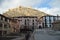 December 28, 2013. Albarracin, Teruel, Aragon, Spain. Medieval Villa Albarracin With Its Beautiful Alcazar Castle Seen From Below