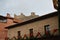 December 28, 2013. Albarracin, Teruel, Aragon, Spain. Medieval Villa Albarracin With Its Beautiful Alcazar Castle Seen From Below