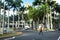 DECEMBER 3, 2019.MAURITIUS.Port Louis. a city street with people in the center of Port Louis, the capital of the island