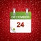 December holiday calendar