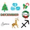 December Icons