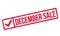 December Sale rubber stamp