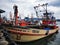 Decemberâ€‹ 15,â€‹ 2019,â€‹ Phuketâ€‹ city, Thailandâ€‹:The fishing boat return to the docking Pier for a load fish