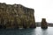 Deception Island, Antarctic mountainous landscape