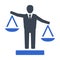 Decision balance icon