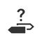 Decision making confusion icon