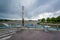 Deck along the Anacostia River at The Yards Park in Washington, DC