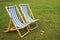 Deck chairs in Park