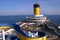 Deck cruise ship Costa Magica