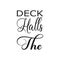 deck halls the black letter quote