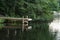 Deck on the lake in Maine