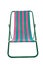 Deckchair on white background