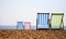 Deckchairs on the beach