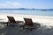 Deckchairs at Haad Sivalai beach on Mook island