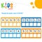Decode the 5-letter words. Fun logic puzzle activity sheet