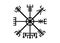 Decoding the ancient of the symbols Norsemen. Vegvisir Viking Compass. The Vikings used many symbols in accordance to Norse Wiccan