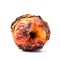 Decomposing Rotten Peach Unhealthy Eating Concept in Spoiled Fruit, Mold Growth, Generative Ai