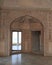 Decorated arch entrance in Agra fort