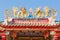 Decorated arched entrance of Chinese temple