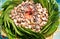 Decorated areca nut, betel nut chewed with betel leaf