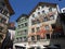 Decorated buildings in Luzern historical centre, Switzerland