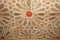 Decorated ceiling in the Alcazar Palace (Unesco) in Sevilla,Spain