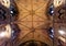 Decorated ceiling of the Choir - Worcester Cathedral England