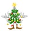 Decorated Christmas Tree man