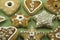 Decorated cookies