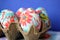 Decorated Easter Eggs in a Carton