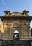 Decorated Entrance, Dome Remains  of Jami Mosque Champaner Gujarat India