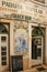 Decorated facade. Folk bakery. Coimbra.Portugal