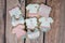 Decorated homemade Baby Shower cookies for a girl theme