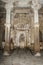 Decorated Interior Walls, Pillars, Meshes  of Jami Mosque Champaner Gujarat India