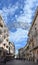 Decorated street in Ortona, Abruzzo