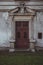 Decoration of the doors of buildings in the old town of Przemysl, Poland