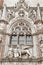 Decoration on a facade of basilica of Saint Mark. Imitation of a picture. Oil paint. Illustration