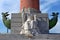 Decoration of a Rostral Column in Saint Petersburg, Russia