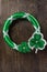 Decoration on your door to celebrate St. Patrick`s day. Copy paste