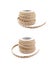 Decorational rope string on a bobbin