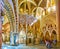 The decorations of Villaviciosa Chapel of Mezquita, on Sep 30 in Cordoba, Spain