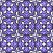 Decorativ seamless pattern with geometric shapes.