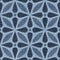 Decorative Arabic pattern - Blue jeans texture