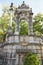 Decorative arch in garden of Massandra Palace