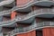 Decorative balcony in Barcelona