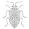 Decorative beetle.