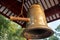 Decorative bell in the Buddhist temple