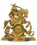 Decorative brass clock