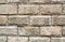 Decorative brick wall